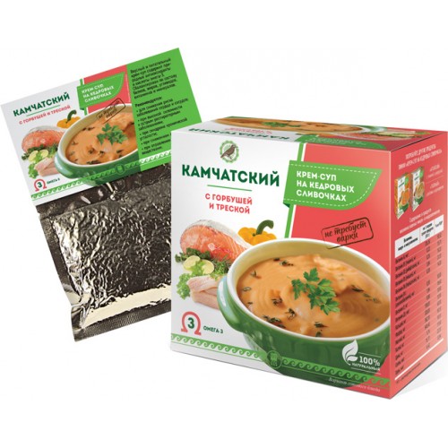 Купить Крем-суп Камчатский с горбушей и треской  г. Сургут  
