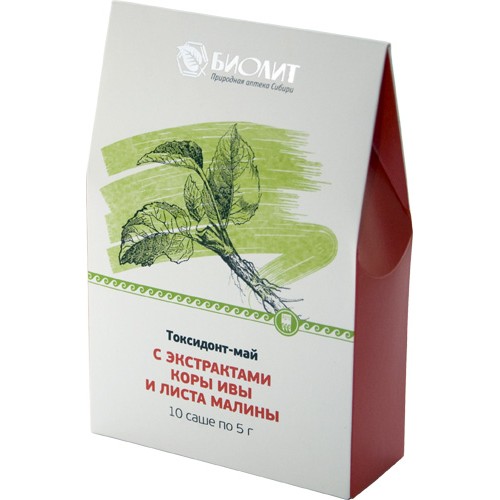 Купить Токсидонт-май с экстрактами коры ивы и листа малины  г. Сургут  