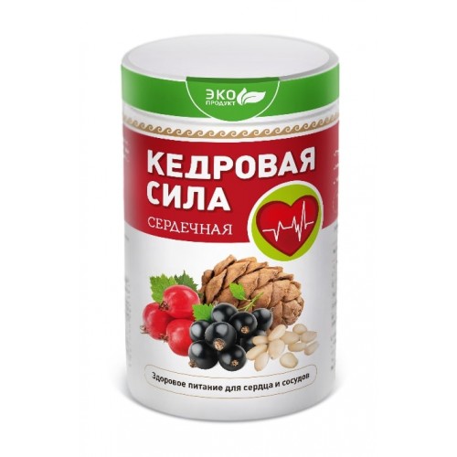 Продукт белково-витаминный Кедровая сила - Сердечная  г. Сургут  